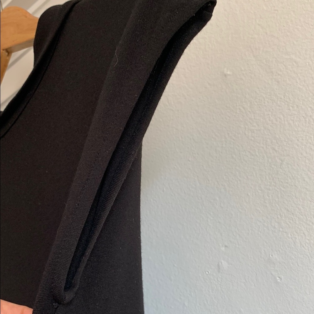 Zara Black Mock Neck Sheath Mini Dress - Picture 4 of 4